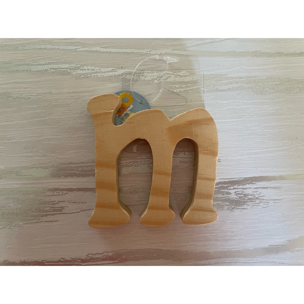 Wooden Letter (m)